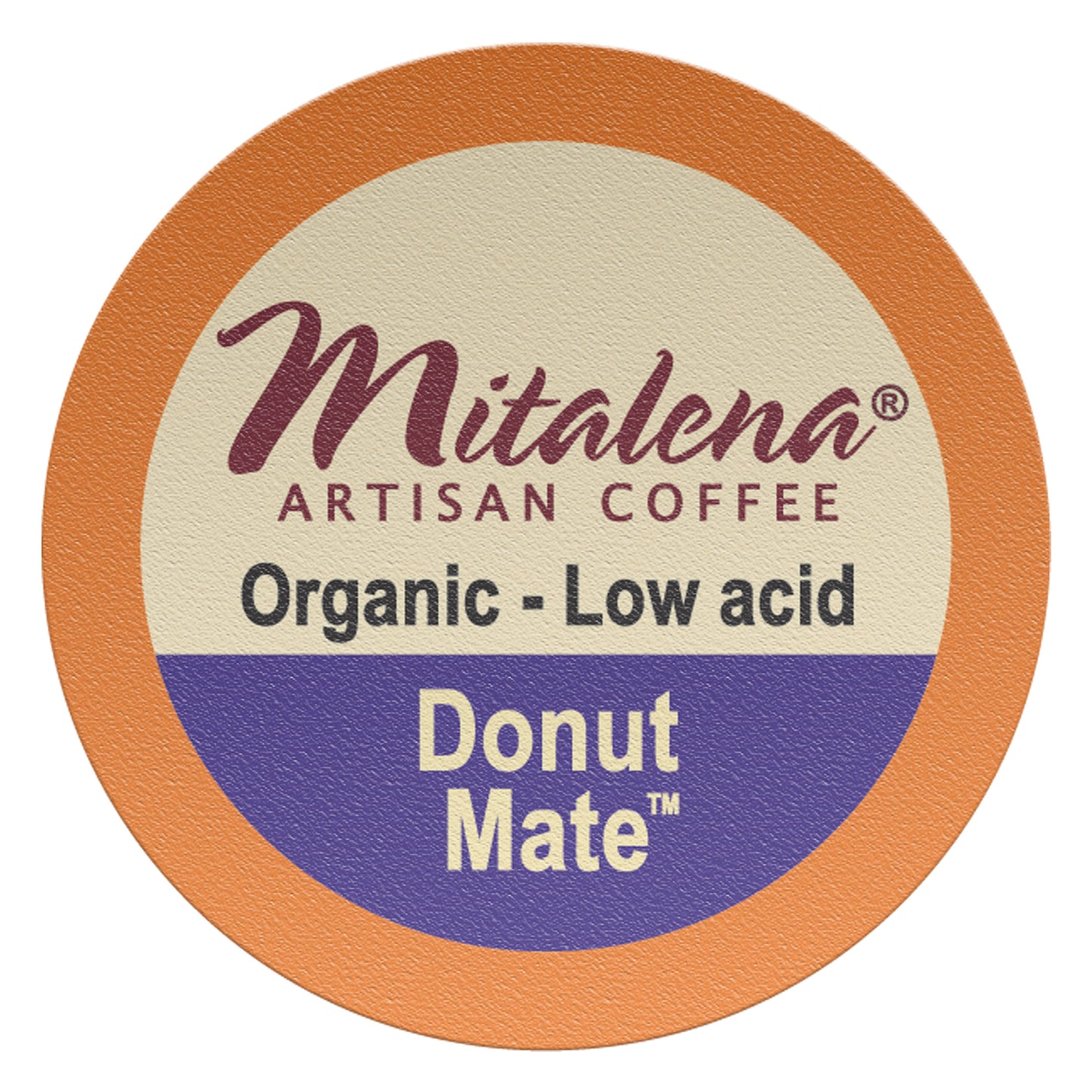 Mitalena Coffee - Donut Mate™ Organic Low Acid Coffee Pods 96 ct.