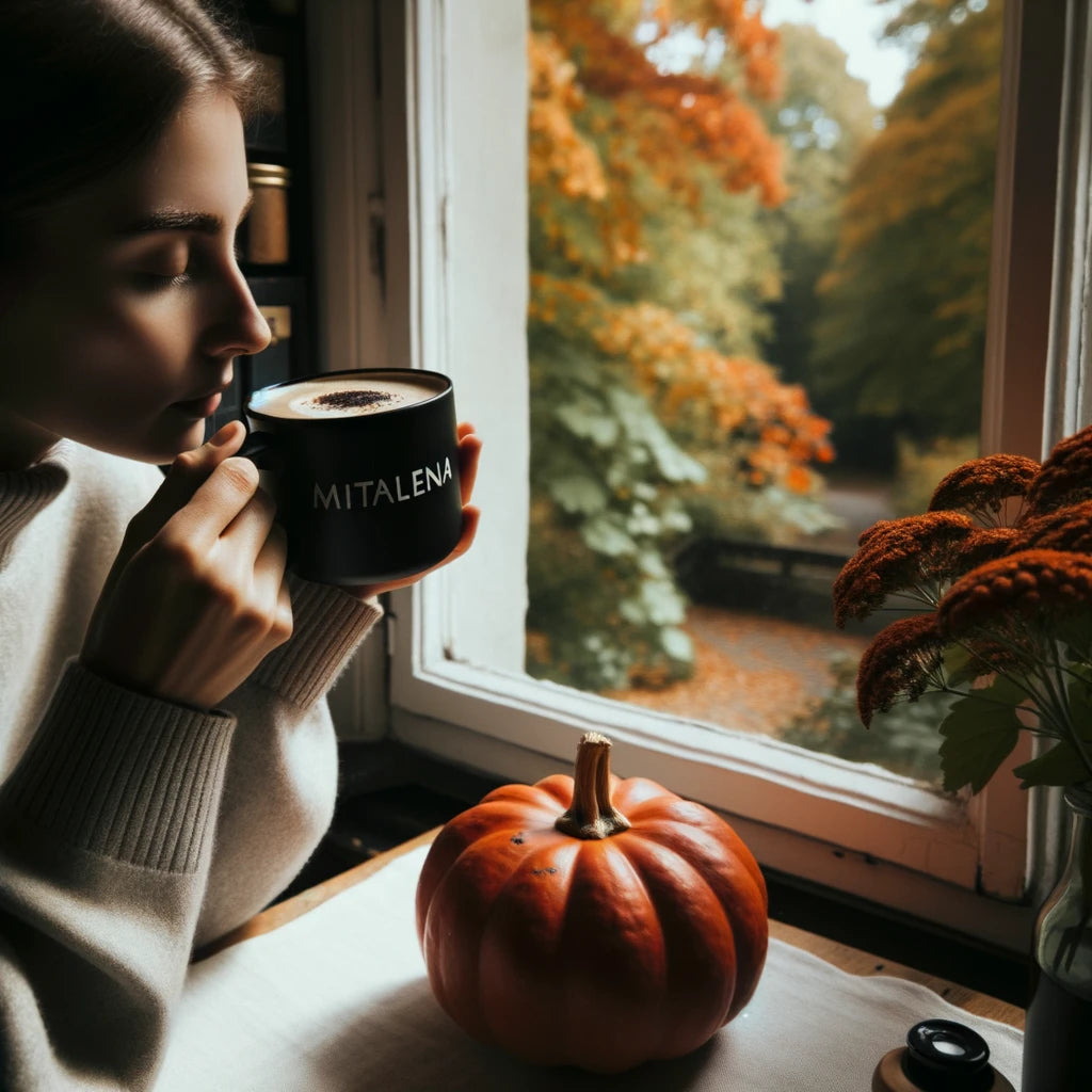 Mitalena Coffee - Pumpkin Spice Decaf, 12 oz.