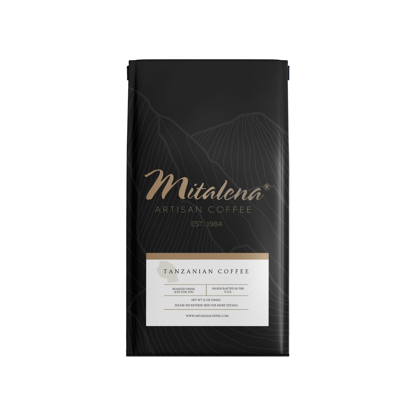 Mitalena Coffee - Tanzanian Peaberry, 12 oz.