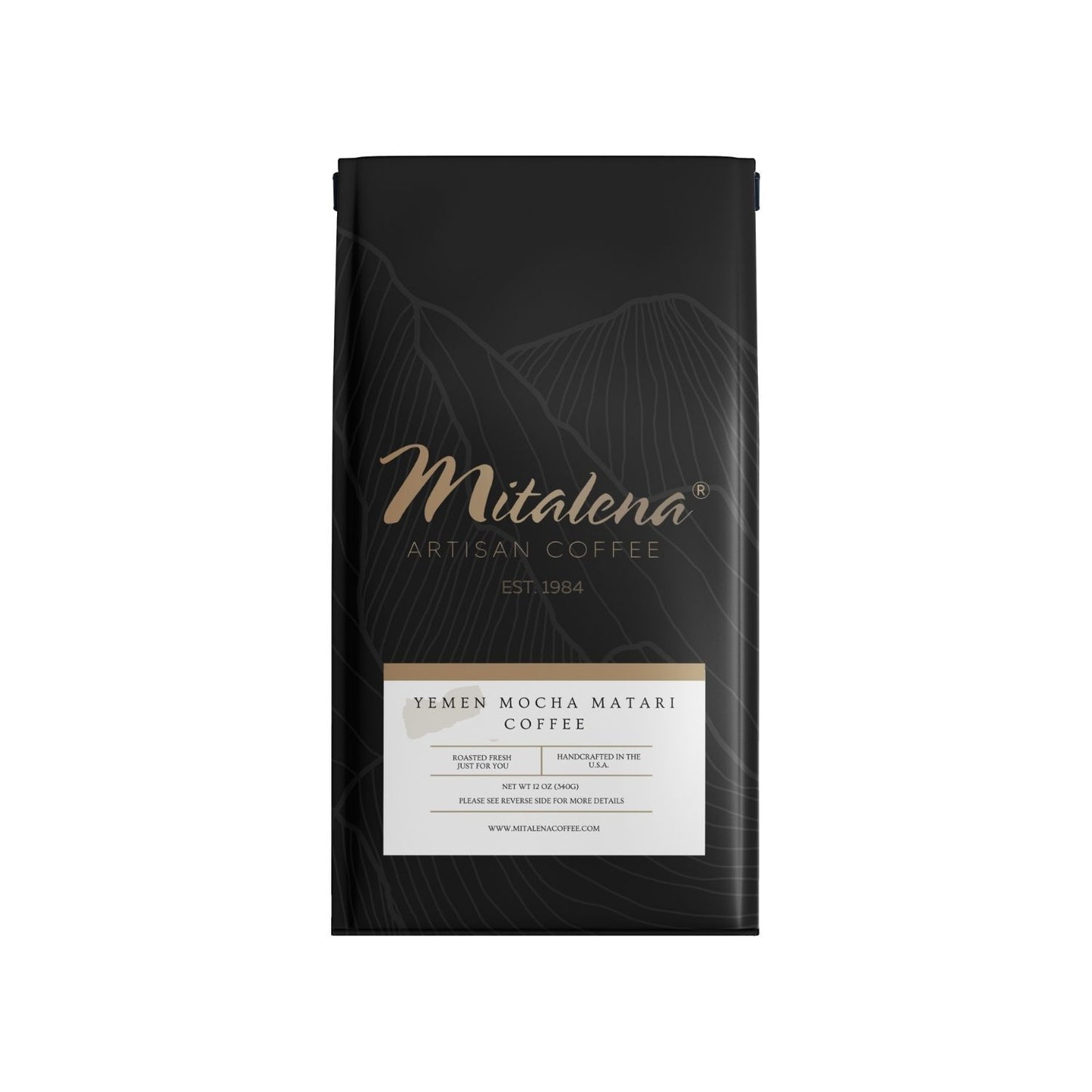 Mitalena Coffee - Yemen Mocha Matari Coffee, 12 oz.
