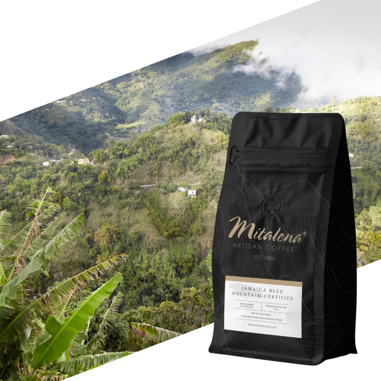Mitalena Coffee - Jamaica Blue Mountain - Certified, 12 oz.